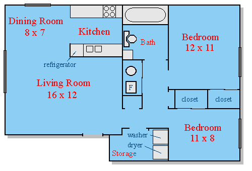 Lewis & Clark floor plan